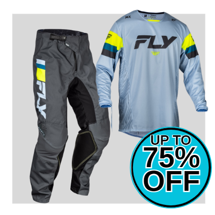 Save on in-stock moto jerseys and pants