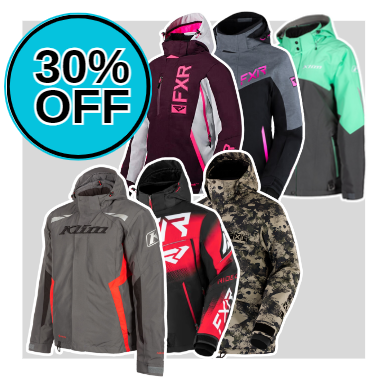 30% OFF In-Stock Adult Jackets