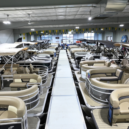 Our showrooms will be packed with boats
