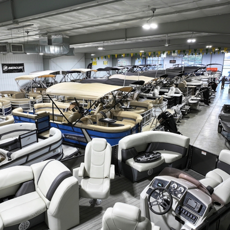 Best selection of pontoon boats in Central Wisconsin